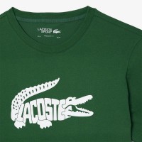 Camiseta Lacoste Ultra Dry Verde  Oferta + Barato