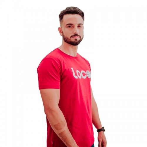 Crazy T-Shirt Essence Burgundy White Crazy T-Shirt Essence Burgundy White