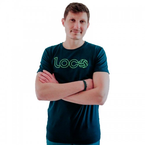 Loco Marco Lenders Marino Verde T-Shirt Loco Marco Lenders Marino Verde T-Shirt