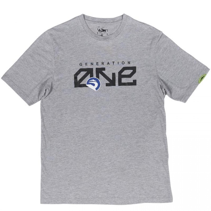 T-shirt Lok Gen One Cinzento  Oferta + Barato