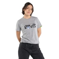 Camiseta Lok Gen One Cinza para Mulheres  Oferta + Barato