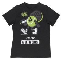 Camisetta Guy Fora do Escritório Negro Alce  Oferta + Barato
