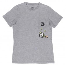 Lok The Juggler Grey Women''s T-Shirt