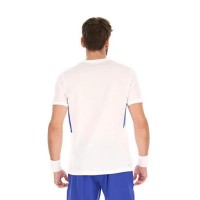 T-shirt Lotto Tech I D2 White Gloss Blue  Offer + Cheap