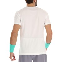 T-shirt Lotto Top IV Bright White Turquoise Green Grey  Offer + Cheap