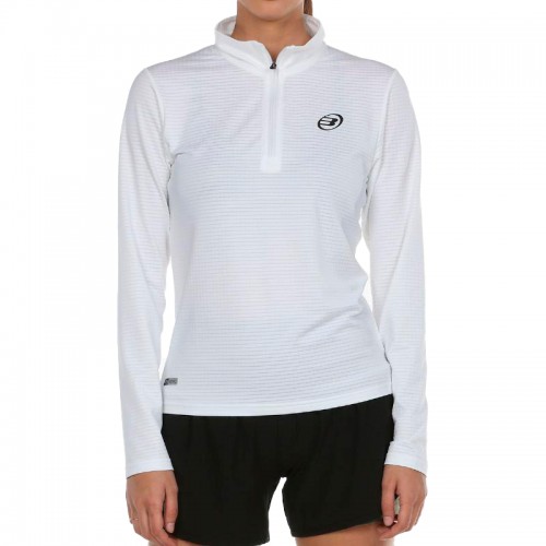 Camiseta de manga comprida Bullpadel Abata Branco Camiseta de manga comprida Bullpadel Abata Branco