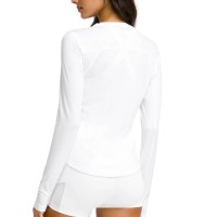 Wilson All Day Blanc T-shirt à manches longues pour femme  Offre - Pas cher