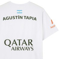 Nox Agustin Tapia patrocina camiseta branca AT10 2024  Oferta + Barato