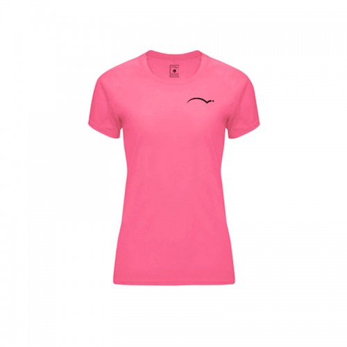Camiseta PadelPoint Tournament Rosa Fluor Mujer Camiseta PadelPoint Tournament Rosa Fluor Mujer
