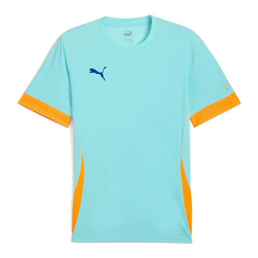 T-shirt Puma Individuel Bleu  Offre - Pas cher
