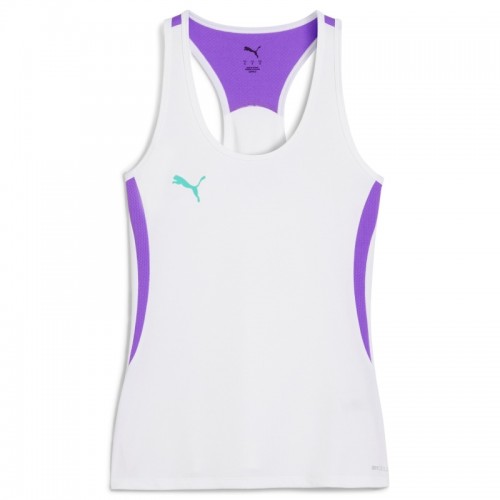 Puma Individual White Lilac Women's T-Shirt Puma Individual White Lilac Women's T-Shirt