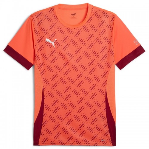 Puma Individual T-Shirt Burgundy Red Puma Individual T-Shirt Burgundy Red