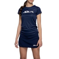 T-Shirt Femme Siux Club Bleu Marine  Offre - Pas cher