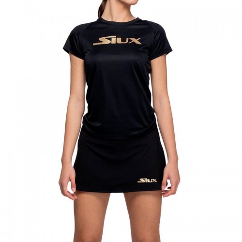 Camiseta Siux Club Negro Mujer Camiseta Siux Club Negro Mujer