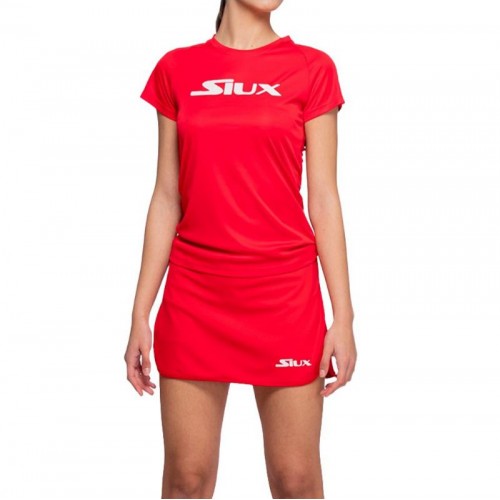 Camiseta Siux Club Rojo Mujer Camiseta Siux Club Rojo Mujer