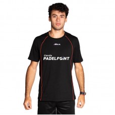 Camiseta Siux Leo Augsburger Fenix Negro Naranja