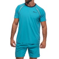 Siux Match 24 T-Shirt Bleu Turquoise  Offre - Pas cher