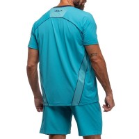 Siux Match 24 T-Shirt Bleu Turquoise  Offre - Pas cher