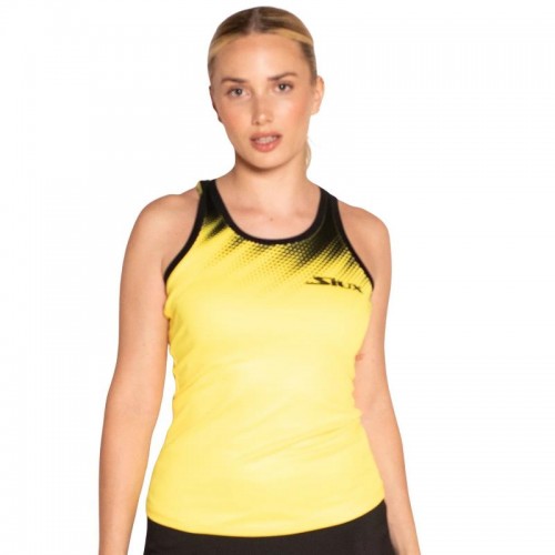Camiseta Siux Strike Amarillo Mujer Camiseta Siux Strike Amarillo Mujer