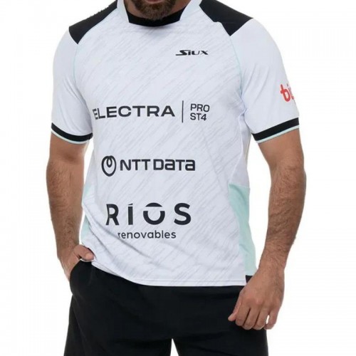 Camiseta Siux Stupa Electra Oficial Blanco 2025 Camiseta Siux Stupa Electra Oficial Blanco 2025