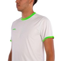 Camiseta Softee Galaxy Blanco Verde Fluor  Oferta + Barato