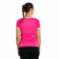 Softee Galaxy Fuchsia Fluor White Women''s T-Shirt