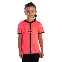 Camiseta Softee Tipex Coral Fluor Negro Junior  Oferta + Barato