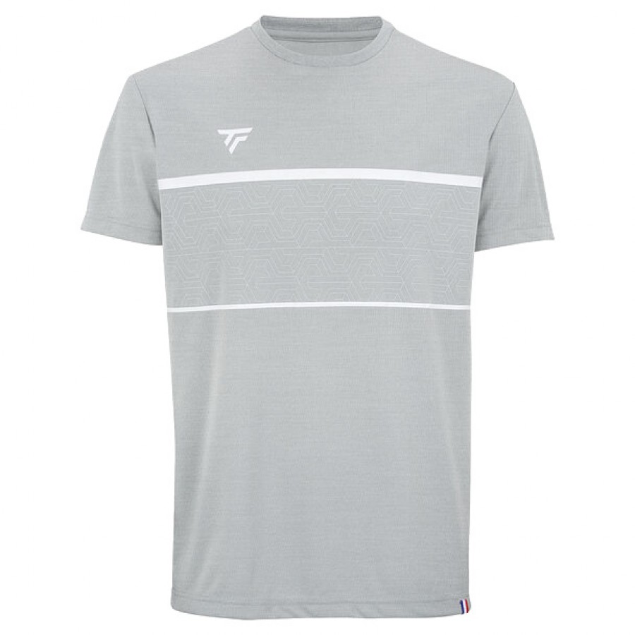 Camiseta Tecnifibre Team Plata  Oferta + Barato