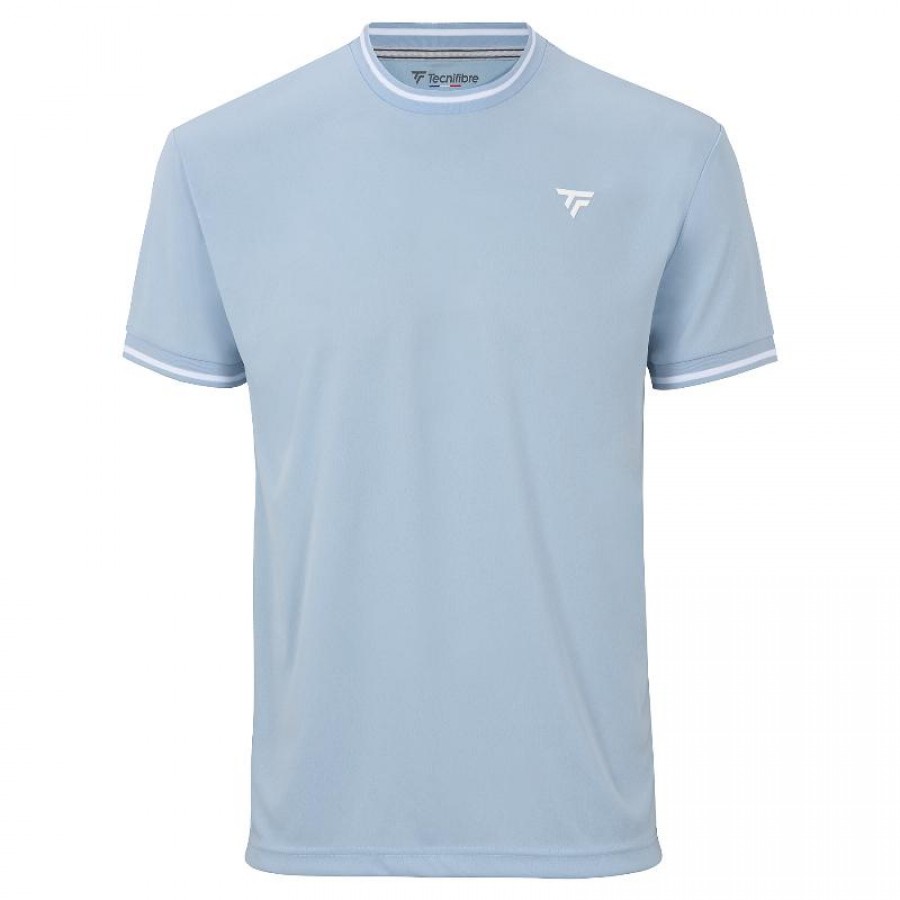 Camiseta Tecnifibre Team Tech Azul Glaciar