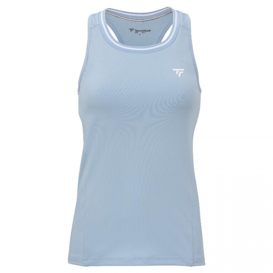 Camiseta Tecnifibre Team Tech Azul Glaciar Mujer