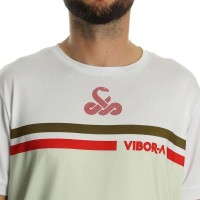 Camiseta Vibora Hydra Pro Blanco Rojo