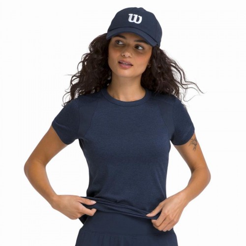 Wilson All Day Navy Blue Women''s T-Shirt Wilson All Day Navy Blue Women''s T-Shirt