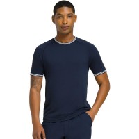 Camiseta Wilson Court Performance Crew Azul Marino  Offer + Cheap