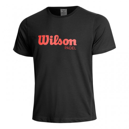 Wilson Graphic T-Shirt Black Red Wilson Graphic T-Shirt Black Red