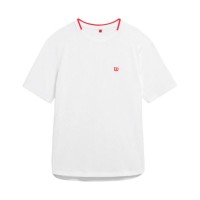 Camiseta Wilson Serve Out Blanco