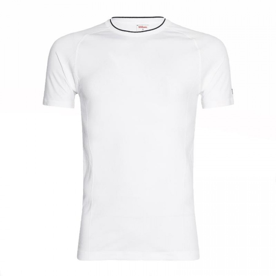Camiseta Wilson Team Seamless Crew Blanco  Offre - Pas cher