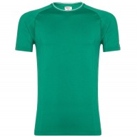 Camiseta Wilson Team Seamless Crew Verde  Offre - Pas cher