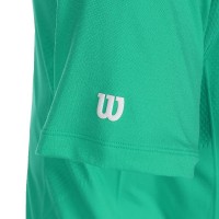 Camiseta Wilson Team Seamless Crew Verde  Offre - Pas cher