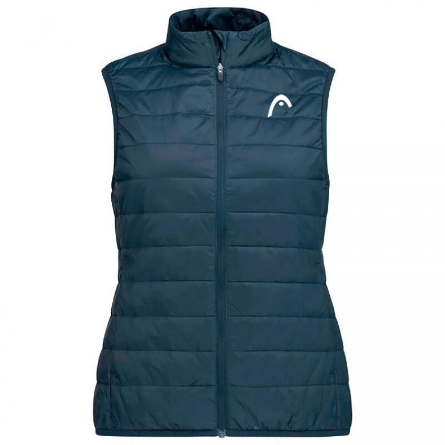 Colete Feminino Head Club Leve Azul Marinho Branco  Oferta + Barato