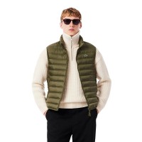 Chaleco Lacoste Piumino Verde Kaki