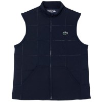 Chaleco Lacoste Regular Fit Azul Marino Mujer  Offre - Pas cher