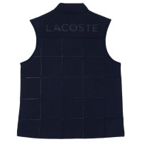 Chaleco Lacoste Regular Fit Azul Marino Mujer  Offre - Pas cher
