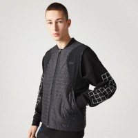 Lacoste Sport Reversible Estofamento Azul Preto  Oferta + Barato