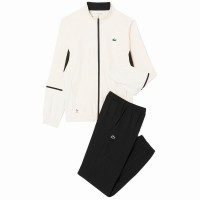 Chandal Lacoste Daniil Medvedev Tenis Blanco Negro  Offer + Cheap
