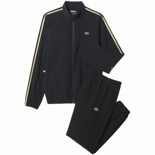 Chandal Lacoste Novak Djokovic Tenis Negro Chandal Lacoste Novak Djokovic Tenis Negro