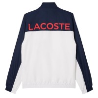 Chandal Lacoste Sport Blanco Azul Marino  Offre - Pas cher