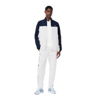 Chandal Lacoste Sport Blanco Azul Marino  Offre - Pas cher