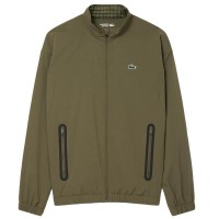 Lacoste Maglia Tennis Verde Cachi