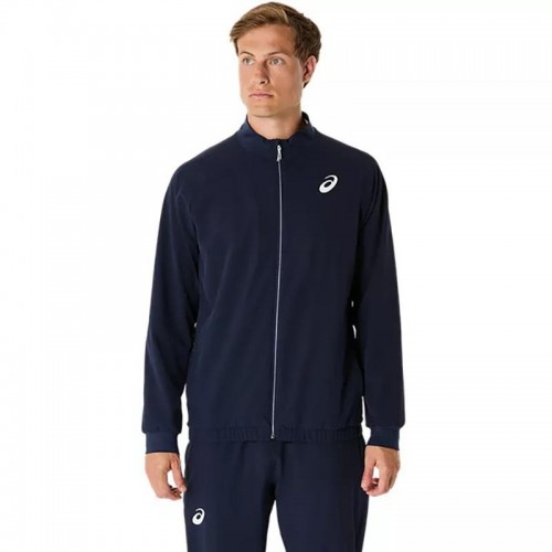 Chaqueta Asics Match Azul Oscuro Chaqueta Asics Match Azul Oscuro
