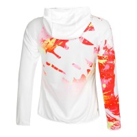 Casaco Bidi Badu Wild Arts Branco Mix Mulher  Oferta + Barato